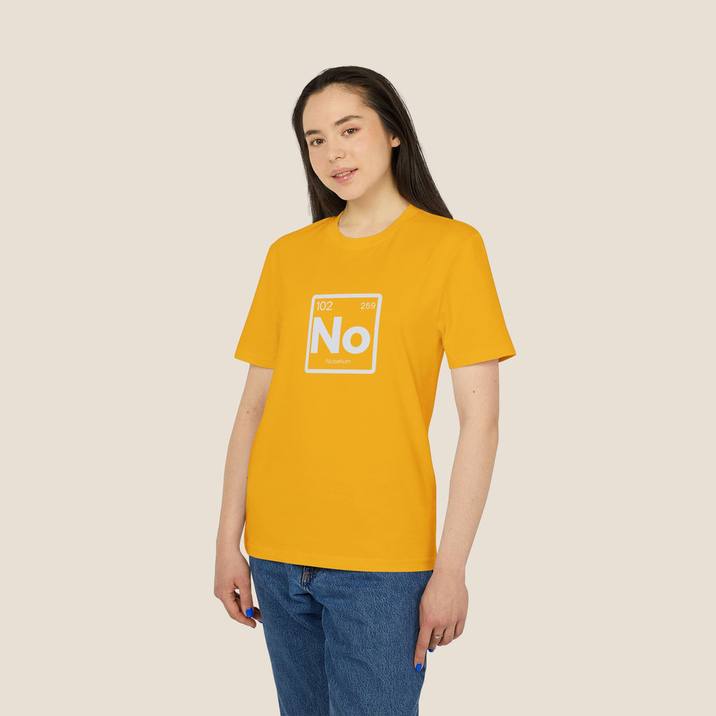 No Element Tee | Periodic Table Style Graphic T-Shirt | Funny Science Teacher Tee | Sarcastic Introvert Gift