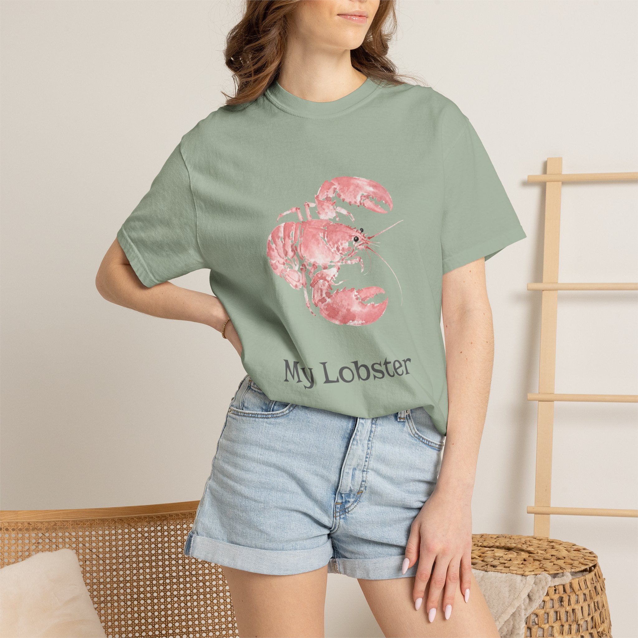 My Lobster Shirt | Minimalist Romantic Gift | Couples Shirt