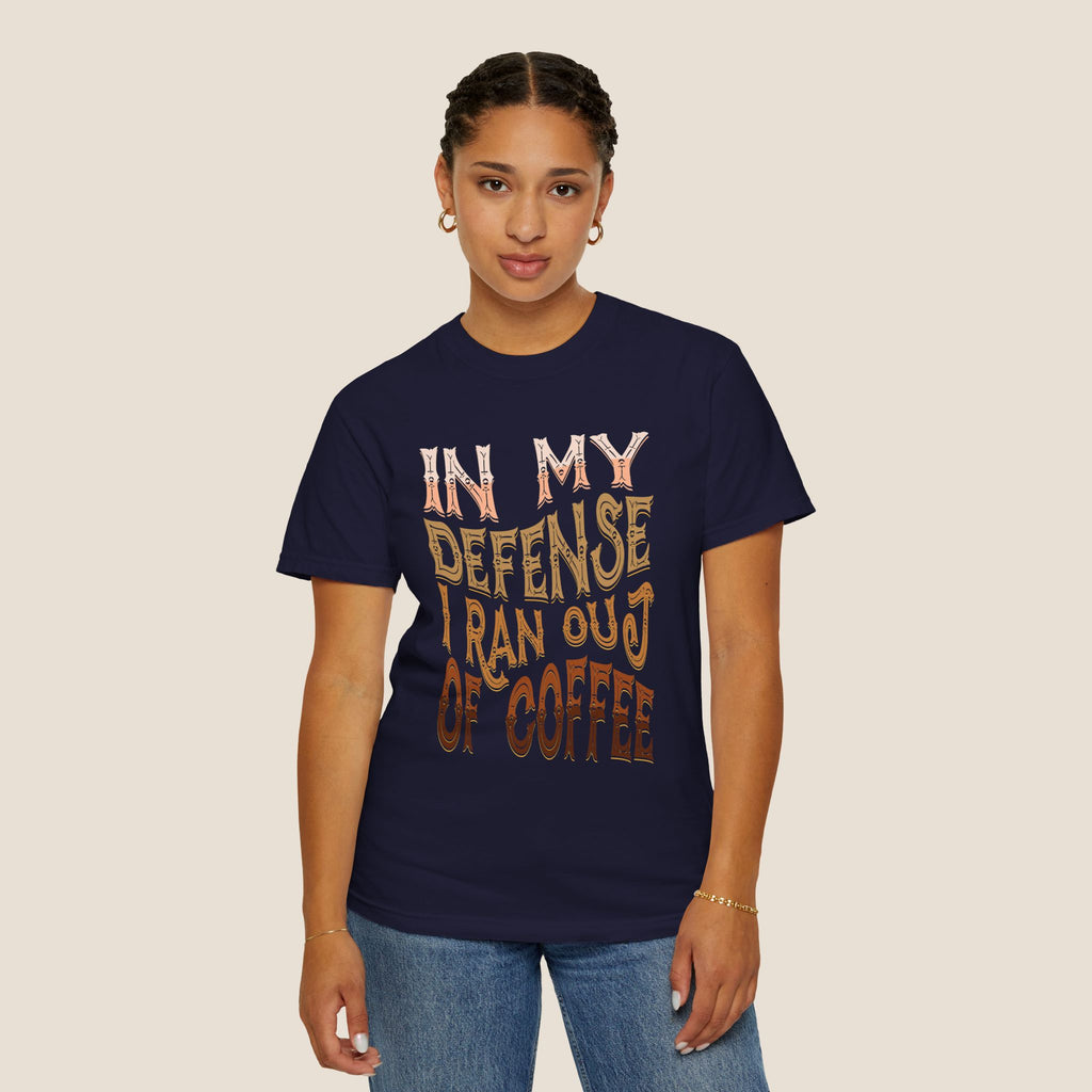Out of Coffee Retro T-Shirt