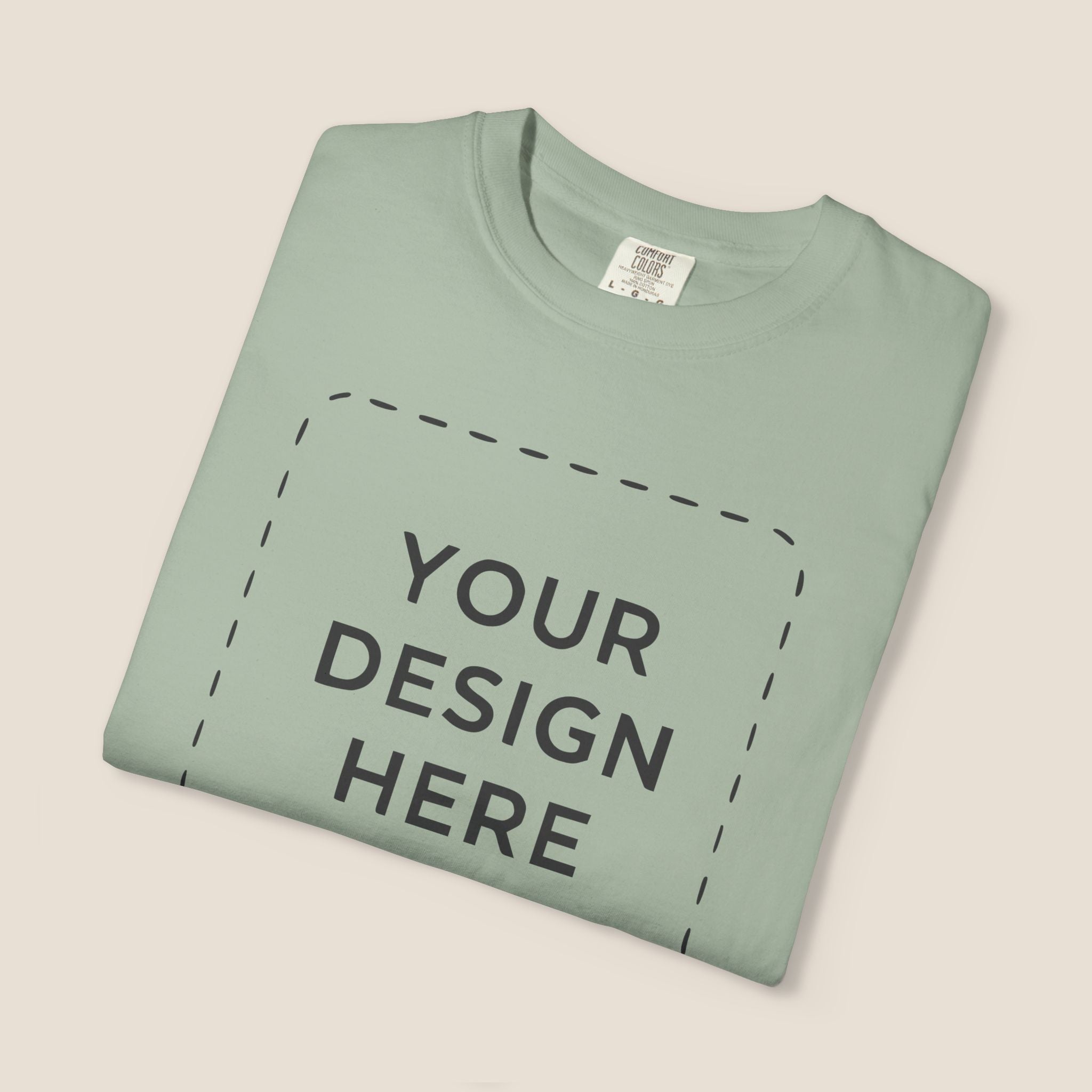Custom Garment-Dyed T-Shirt — Your Design Here