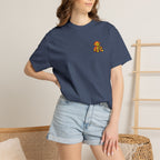 Embroidered Punch Monkey Shirt | Heavyweight T-Shirt