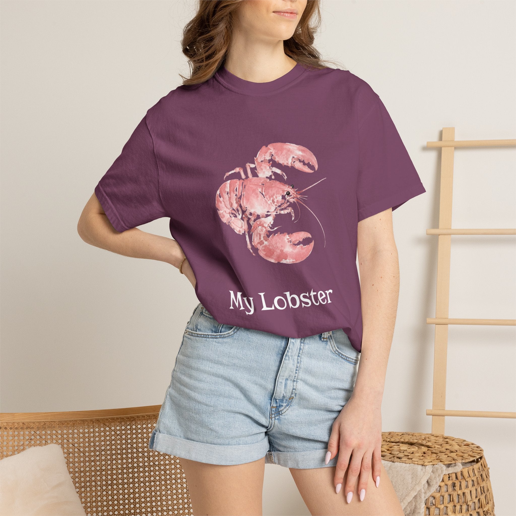 My Lobster Shirt | Minimalist Romantic Gift | Couples Shirt