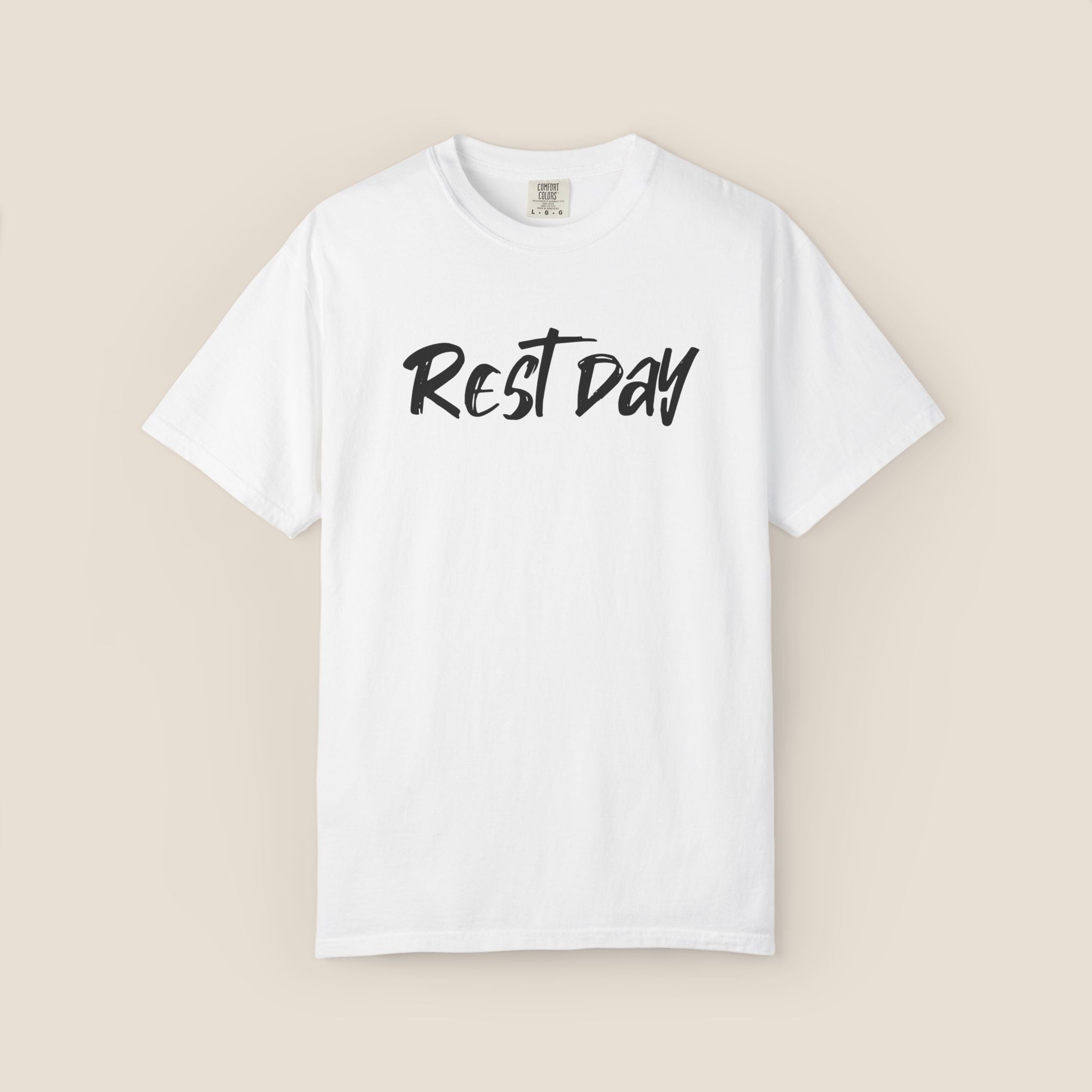 REST DAY T-Shirt | Gym Recovery Tee | Lazy Sunday Shirt