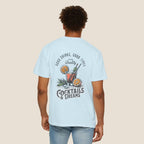 Cocktails & Dreams T-Shirt — Retro Cocktail Graphic Tee