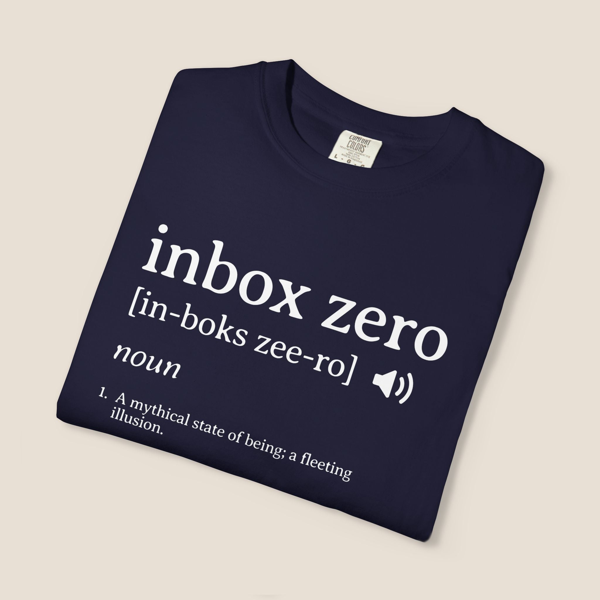 Inbox Zero Definition Shirt | Funny Office Humor Tee