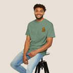 Embroidered Punch Monkey Shirt | Heavyweight T-Shirt