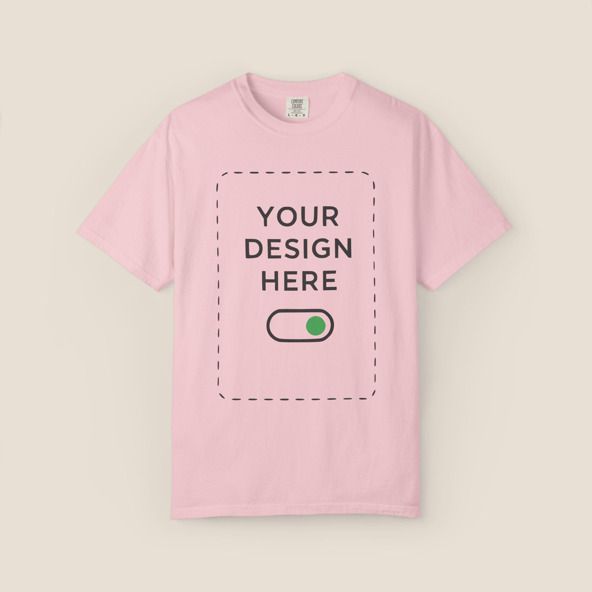Custom Garment-Dyed T-Shirt — Your Design Here