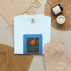 Orange Flamingo Artistic Graphic T-Shirt