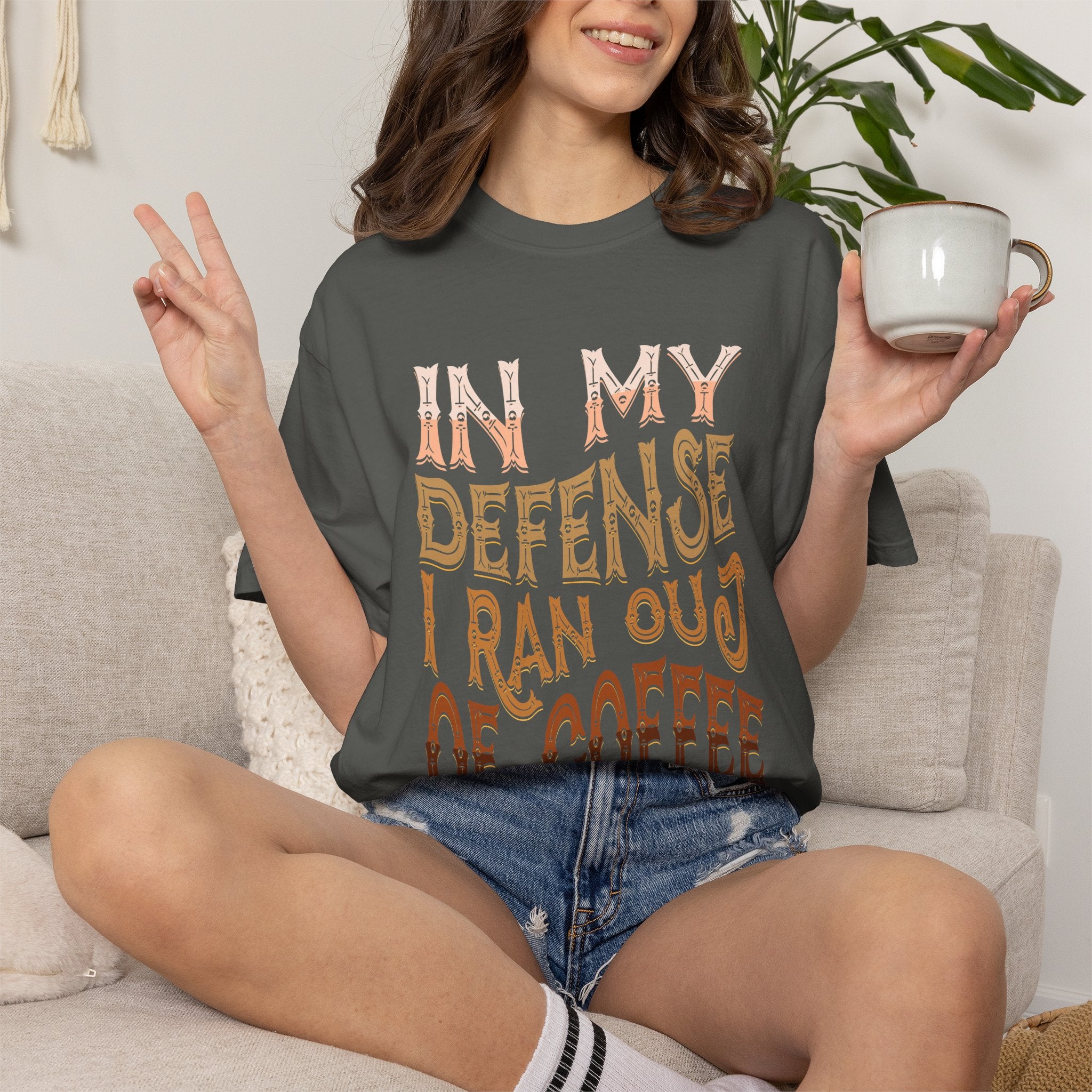 Out of Coffee Retro T-Shirt