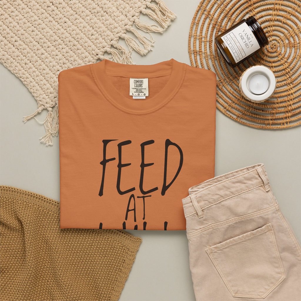 Feed At Will Vegan version T-shirt