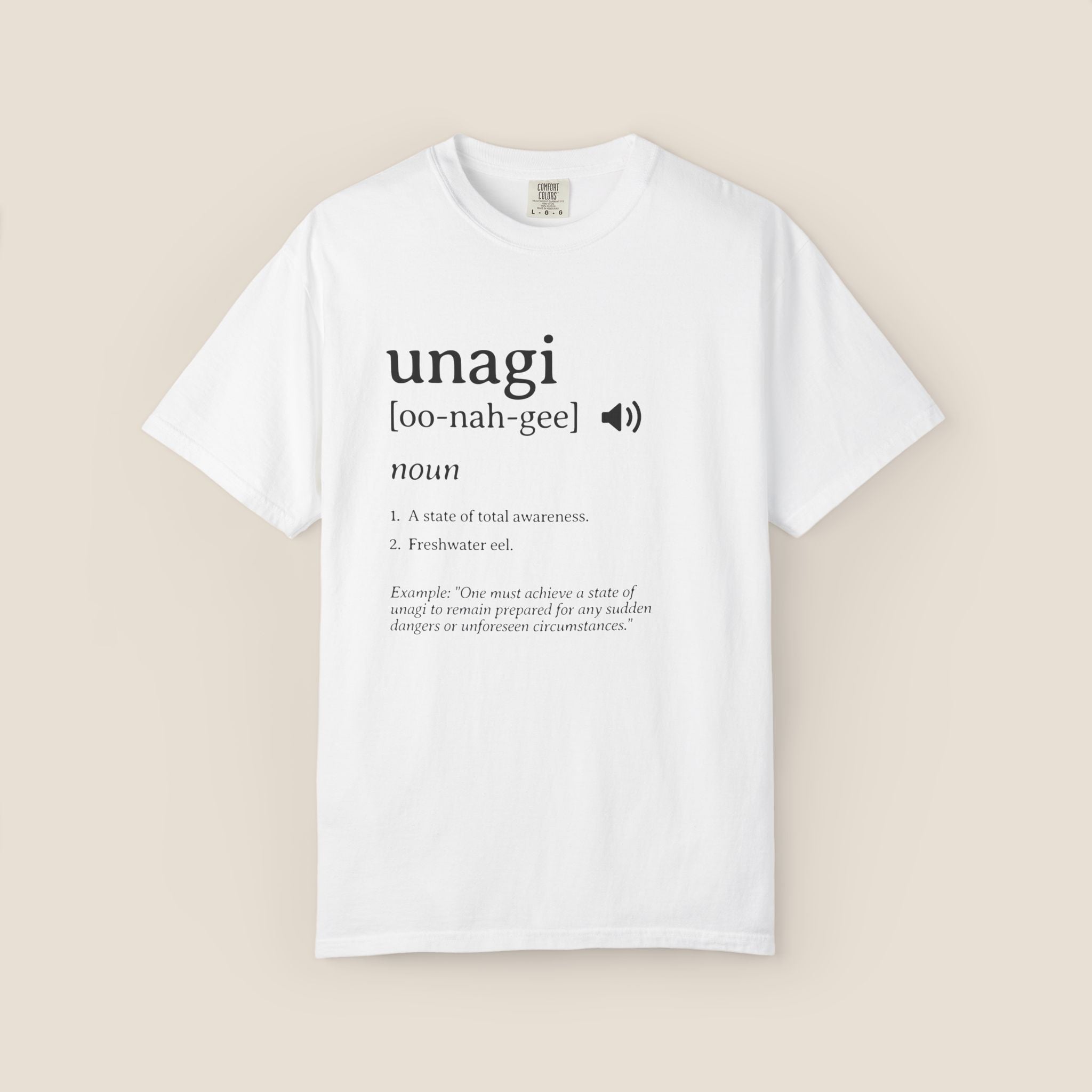 Unagi Dictionary T-Shirt  | Gift for Sitcom Fans