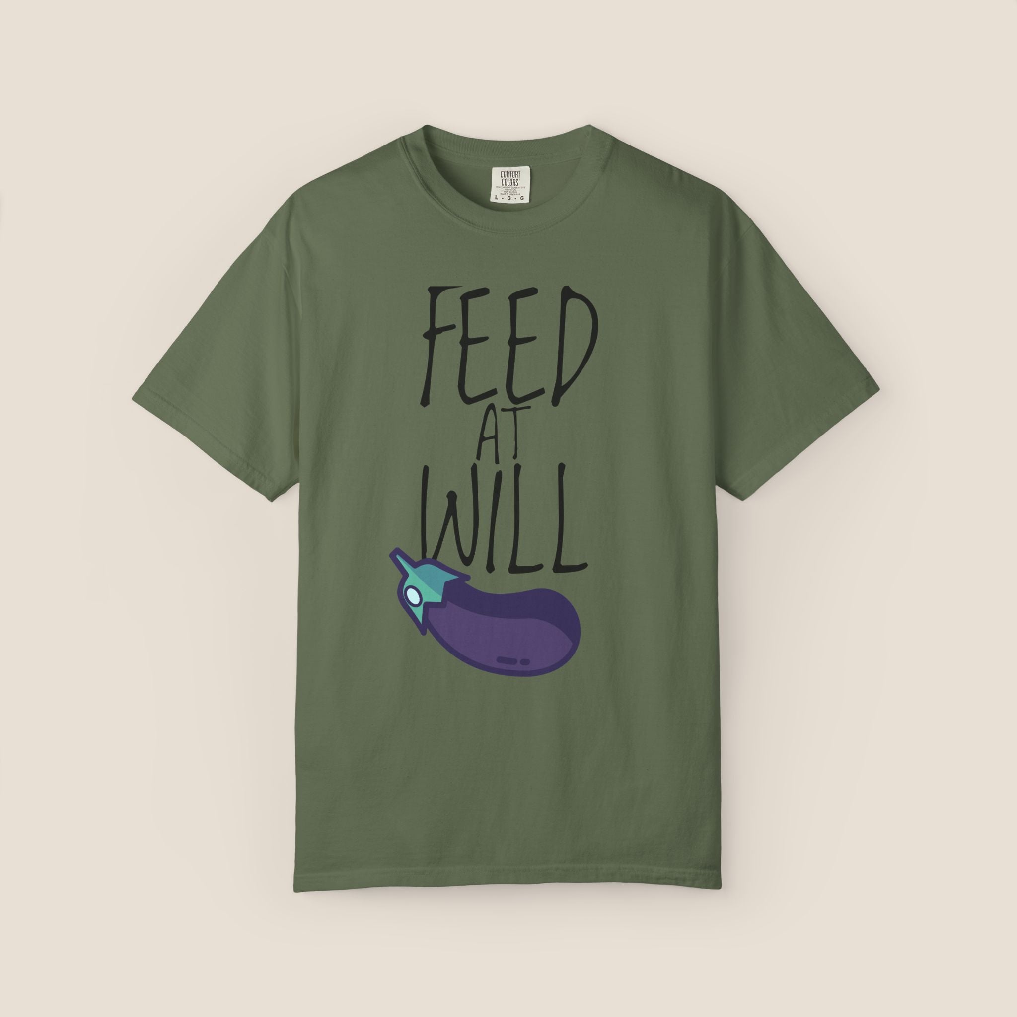 Feed At Will Vegan version T-shirt
