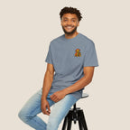 Embroidered Punch Monkey Shirt | Heavyweight T-Shirt