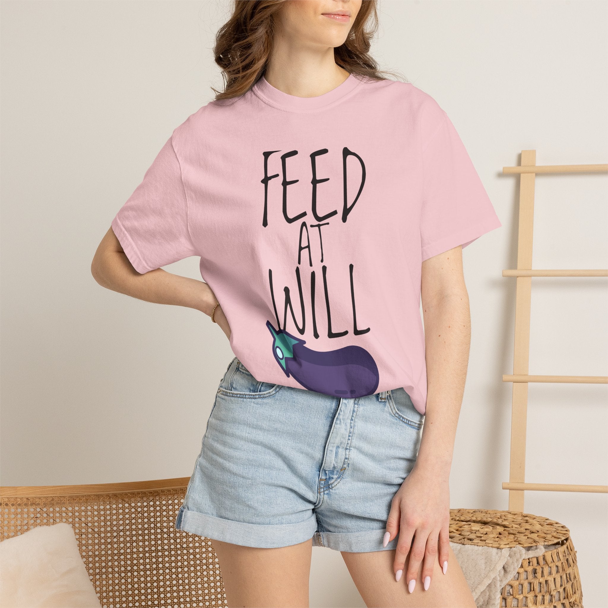 Feed At Will Vegan version T-shirt