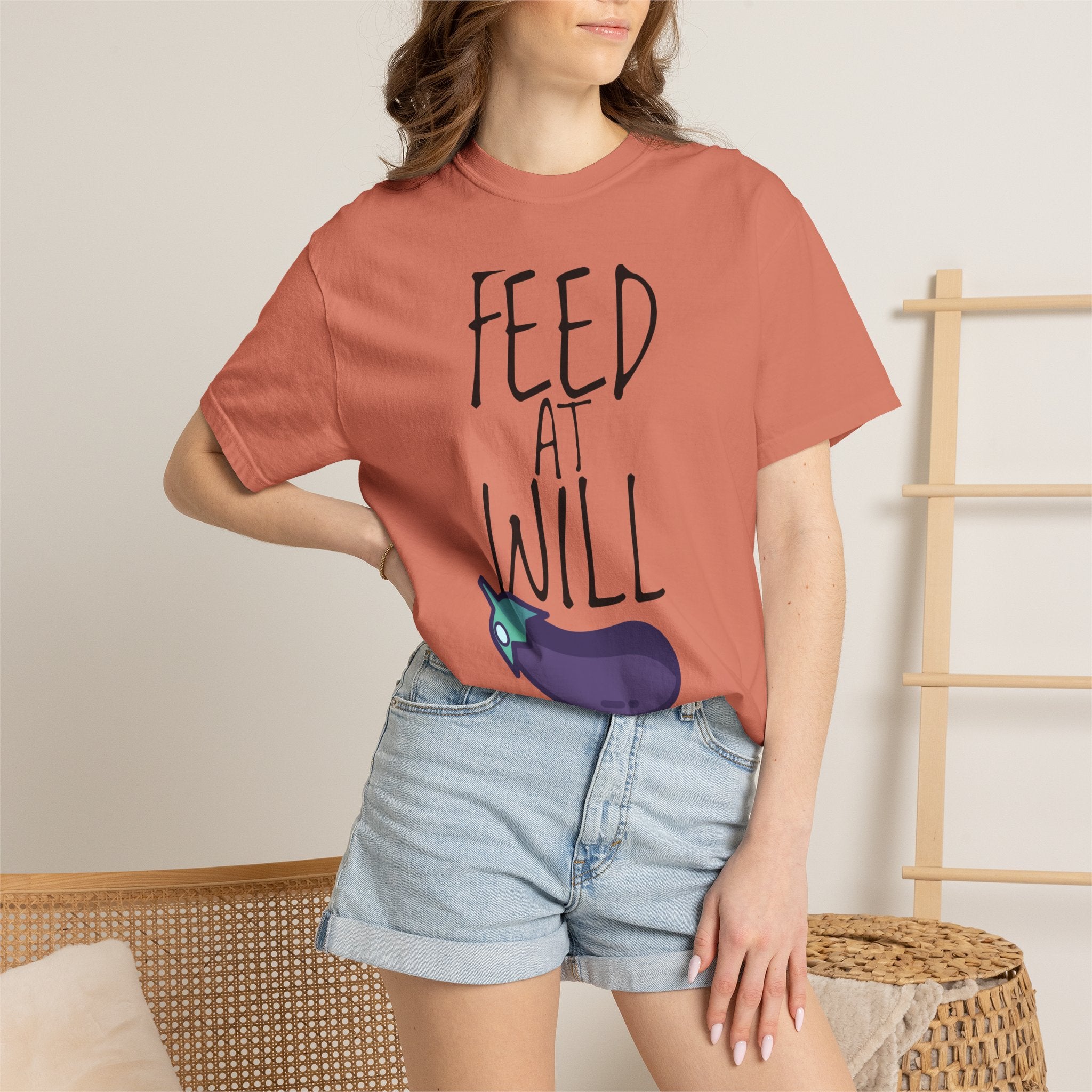 Feed At Will Vegan version T-shirt