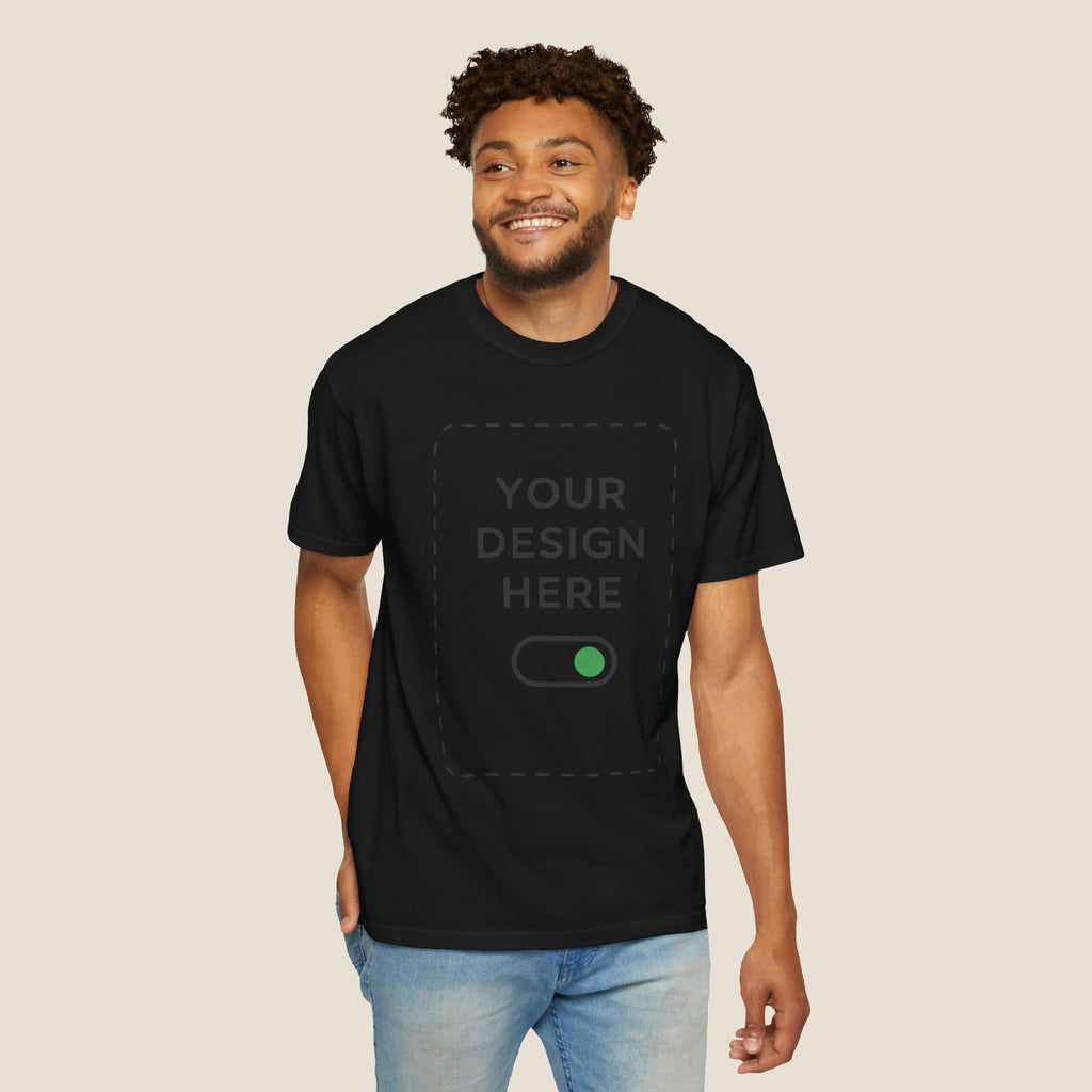 Custom Garment-Dyed T-Shirt — Your Design Here
