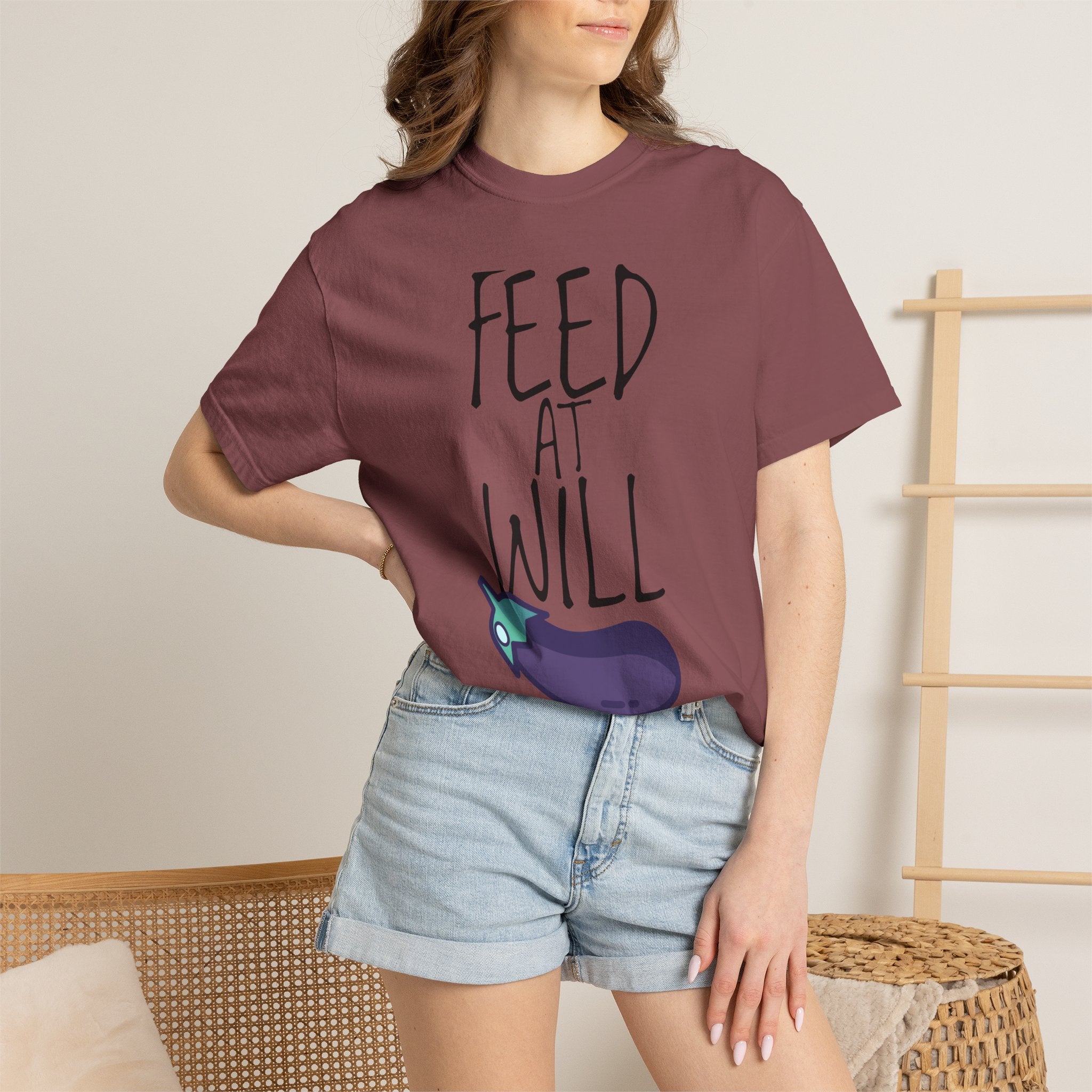 Feed At Will Vegan version T-shirt