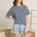 Embroidered Punch Monkey Shirt | Heavyweight T-Shirt