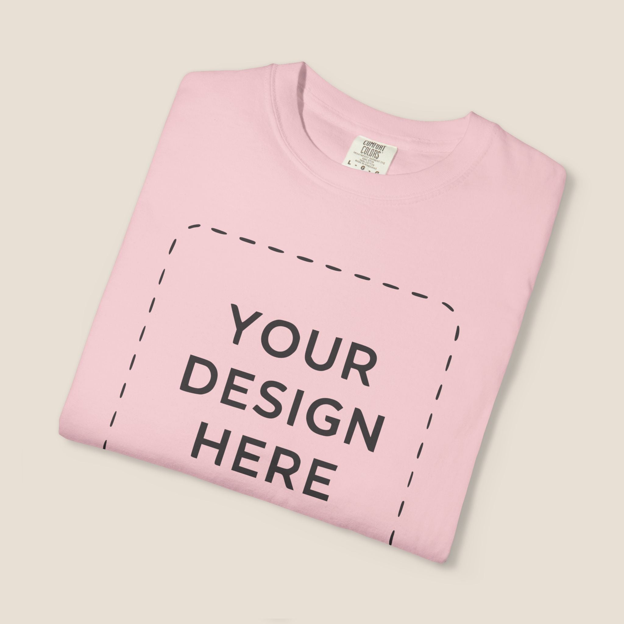 Custom Garment-Dyed T-Shirt — Your Design Here