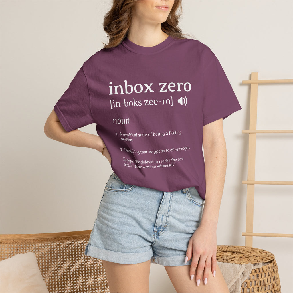 Inbox Zero Definition Shirt | Funny Office Humor Tee