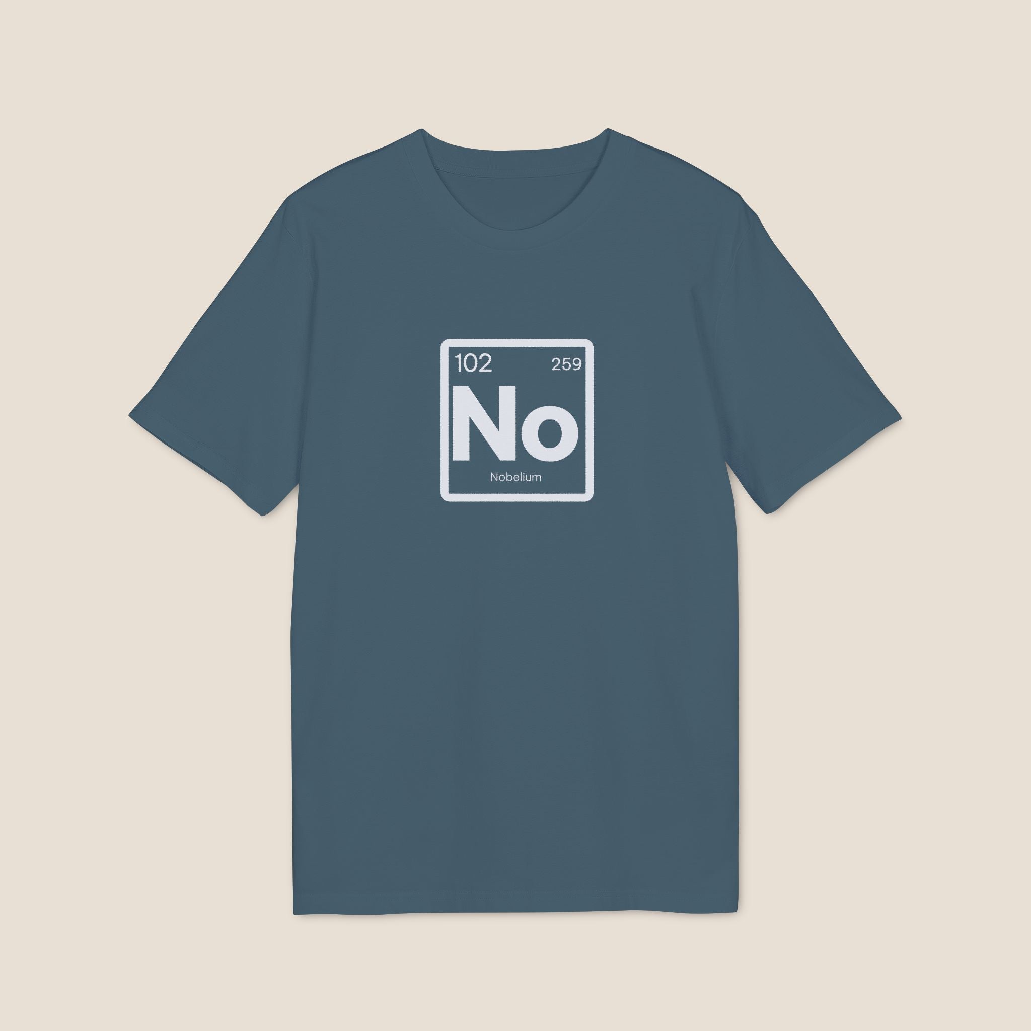 No Element Tee | Periodic Table Style Graphic T-Shirt | Funny Science Teacher Tee | Sarcastic Introvert Gift