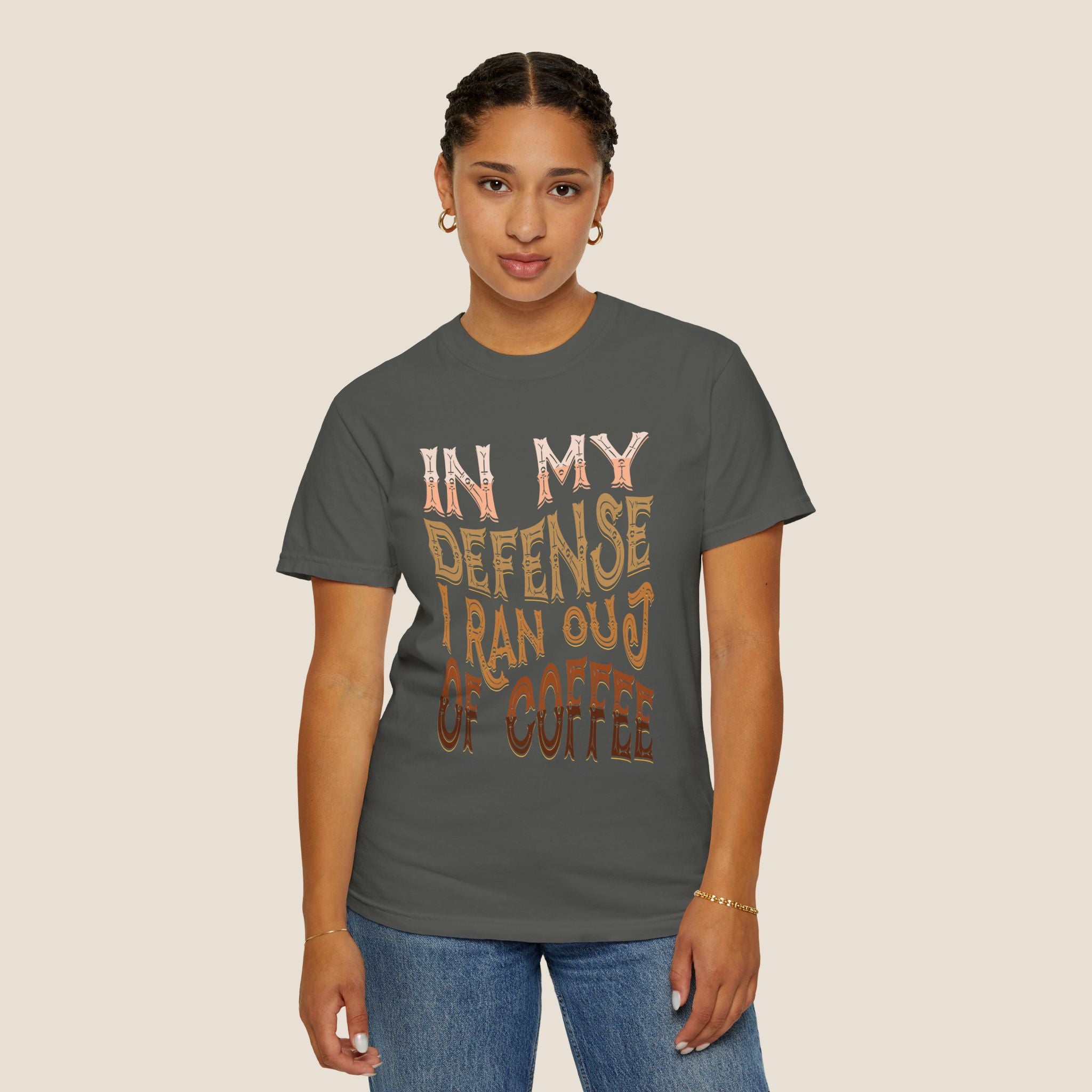 Out of Coffee Retro T-Shirt