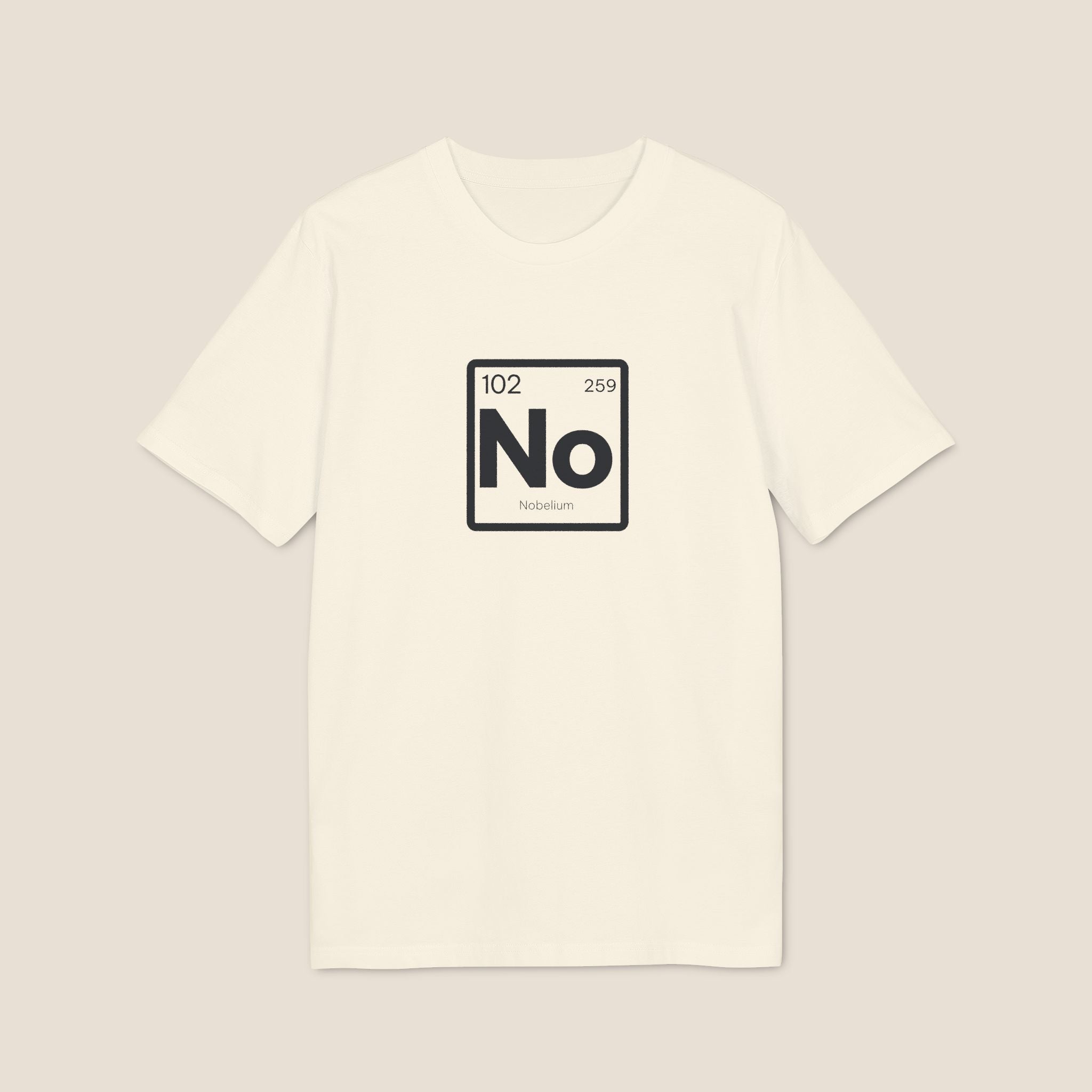 No Element Tee | Periodic Table Style Graphic T-Shirt | Funny Science Teacher Tee | Sarcastic Introvert Gift