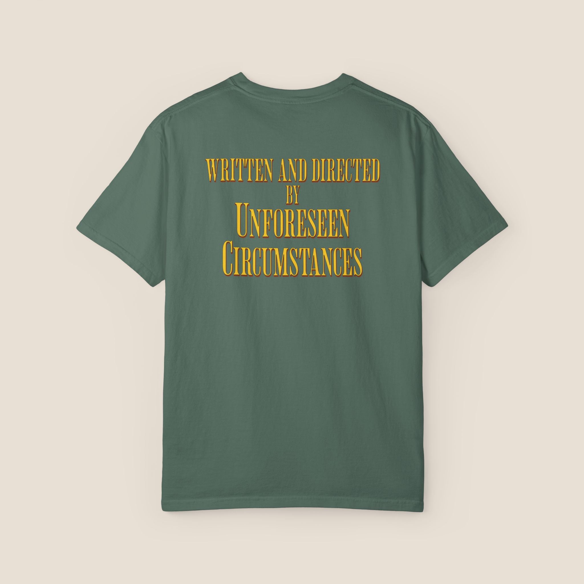 Movie Lover T-Shirt | Written and Directed by Unforeseen Circumstances Tee