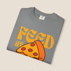Retro Pizza Shirt Feed At Will | Funny Foodie Gift for a Foodie