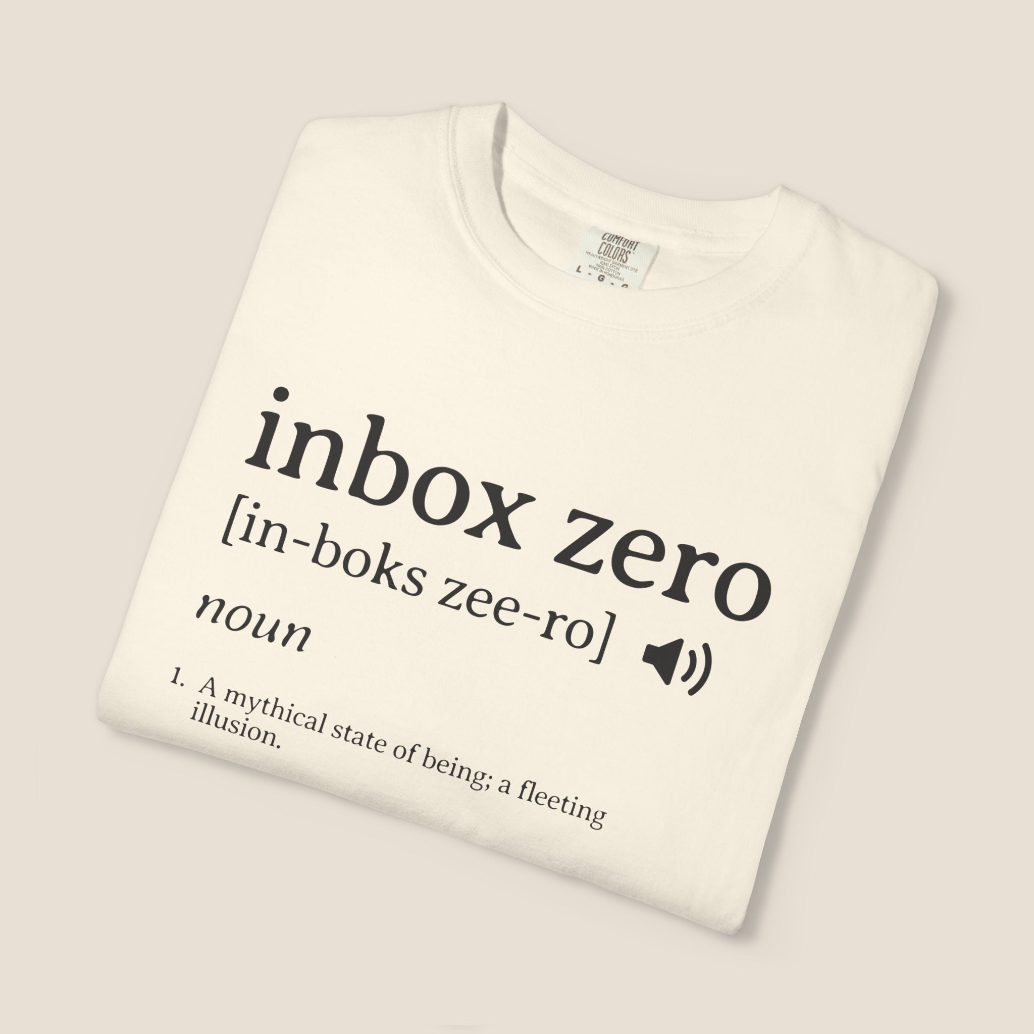 Inbox Zero Definition Shirt | Funny Office Humor Tee