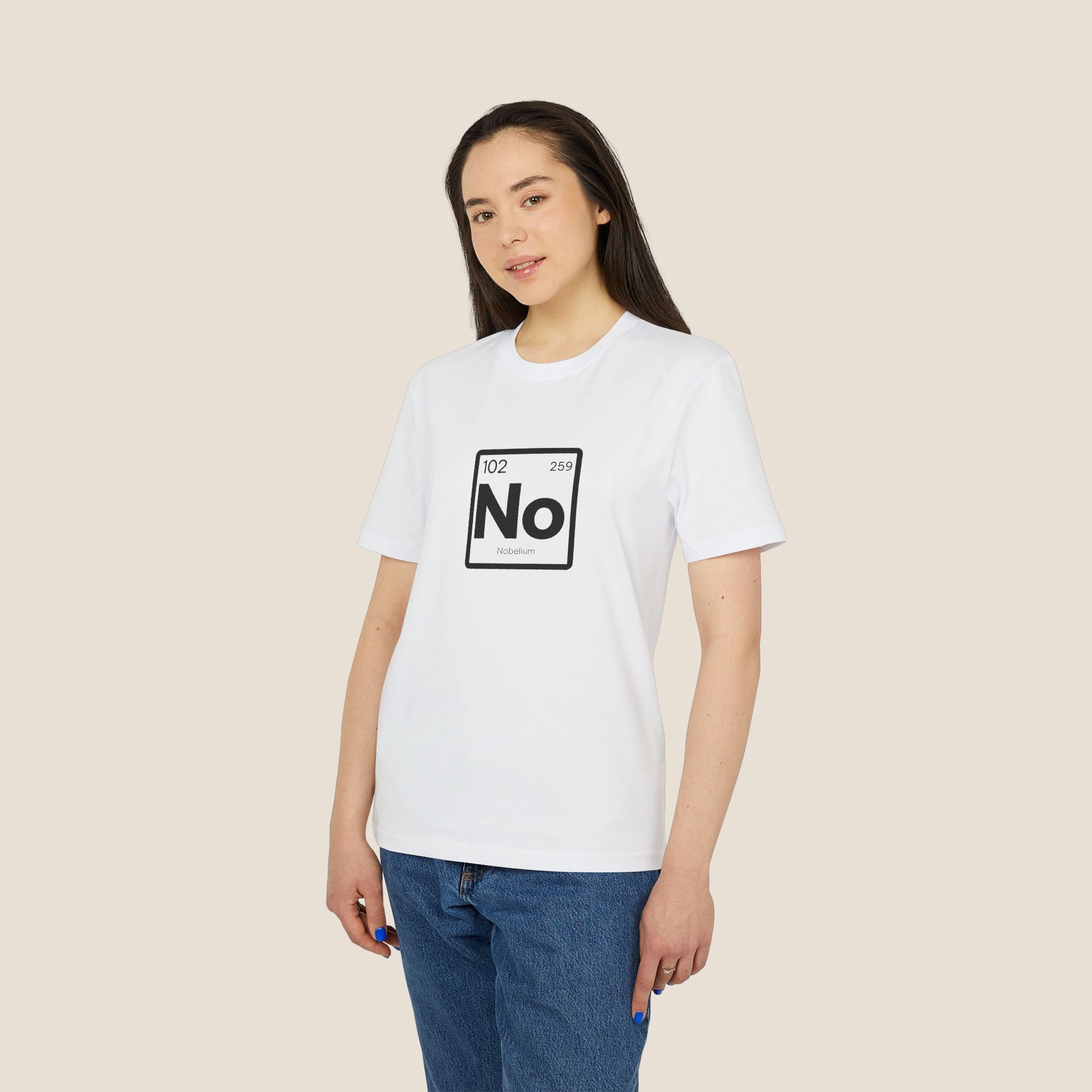 No Element Tee | Periodic Table Style Graphic T-Shirt | Funny Science Teacher Tee | Sarcastic Introvert Gift
