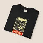 WOOF! Cat T-Shirt | Funny Cat Lover Gift | Ironic Cat Tee
