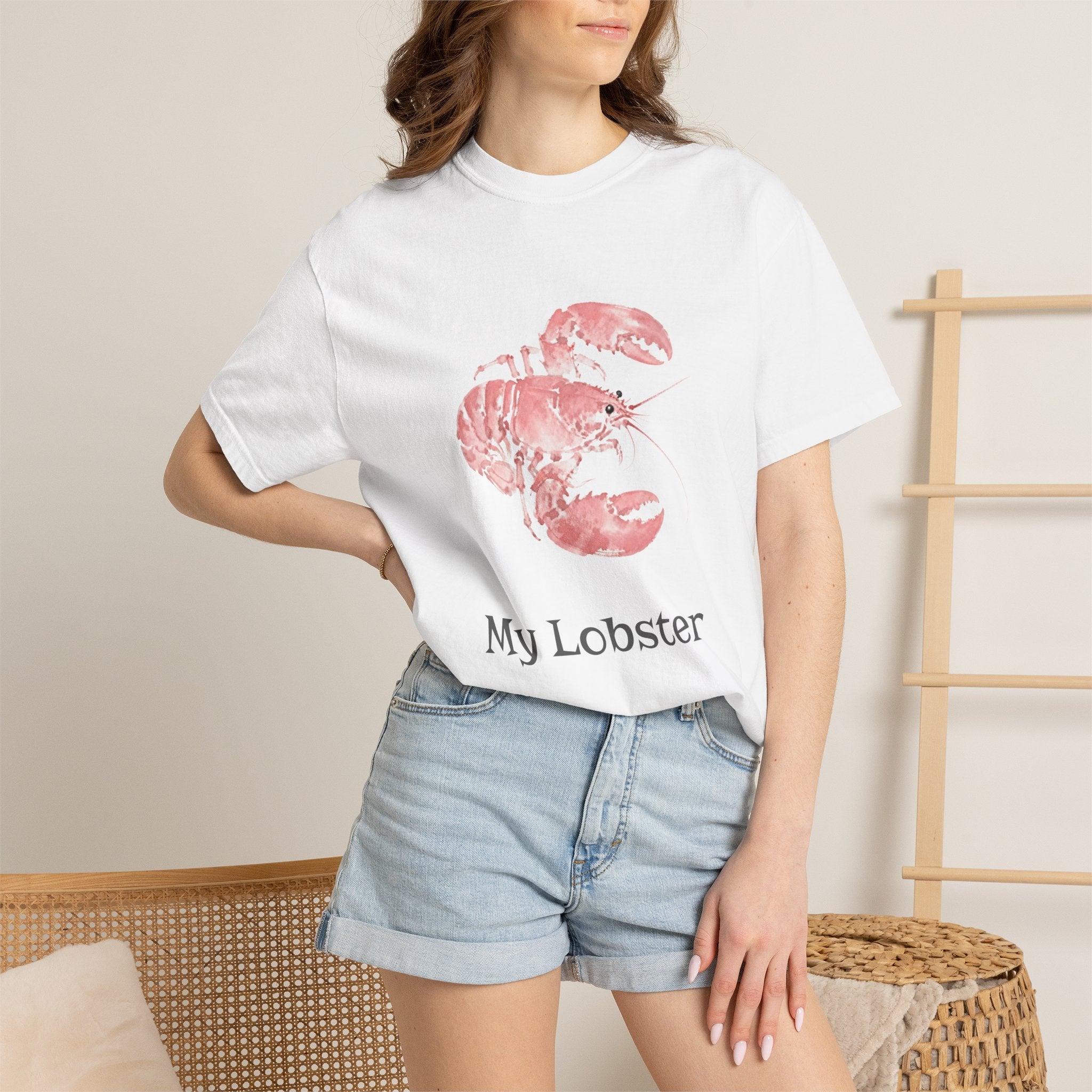 My Lobster Shirt | Minimalist Romantic Gift | Couples Shirt