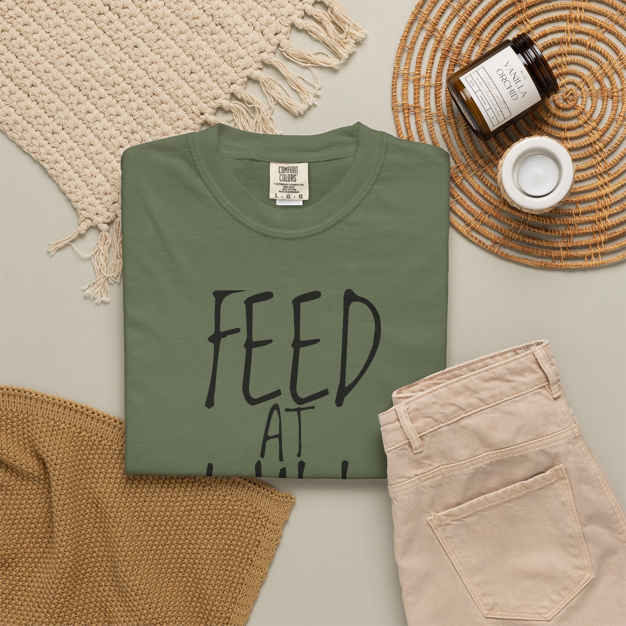 Feed At Will Vegan version T-shirt