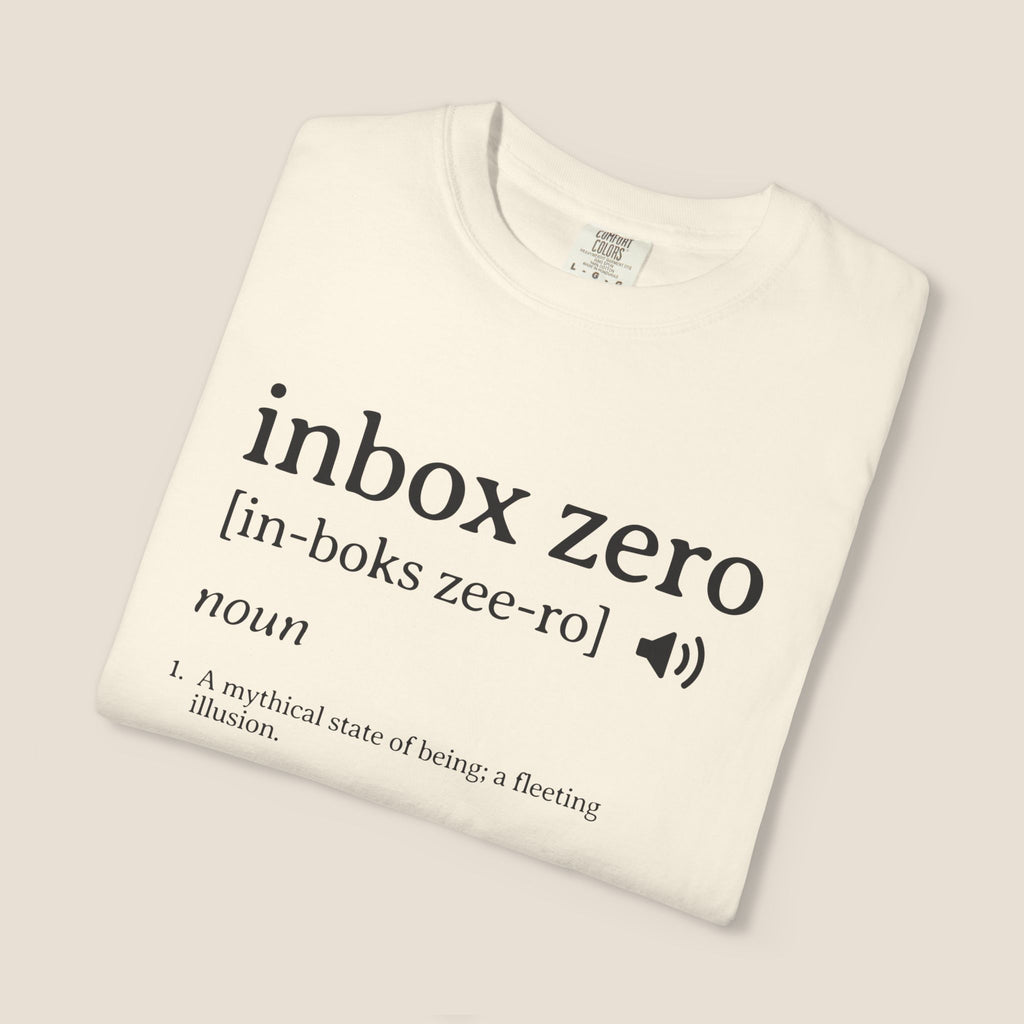 Inbox Zero Definition Shirt | Funny Office Humor Tee