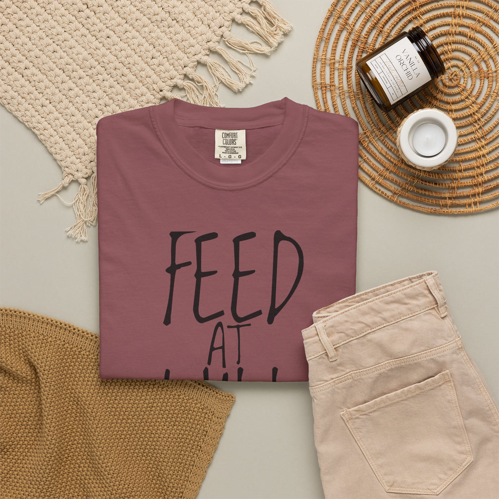 Feed At Will Vegan version T-shirt