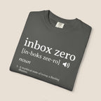 Inbox Zero Definition Shirt | Funny Office Humor Tee