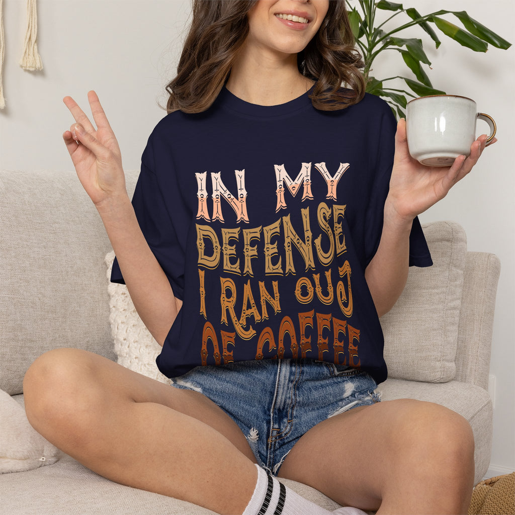 Out of Coffee Retro T-Shirt