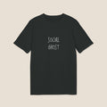 Social Ghost Shirt | Minimalist Introvert Tee | Anti-Social Butterfly Gift