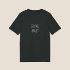Social Ghost Shirt | Minimalist Introvert Tee | Anti-Social Butterfly Gift