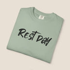 REST DAY T-Shirt | Gym Recovery Tee | Lazy Sunday Shirt