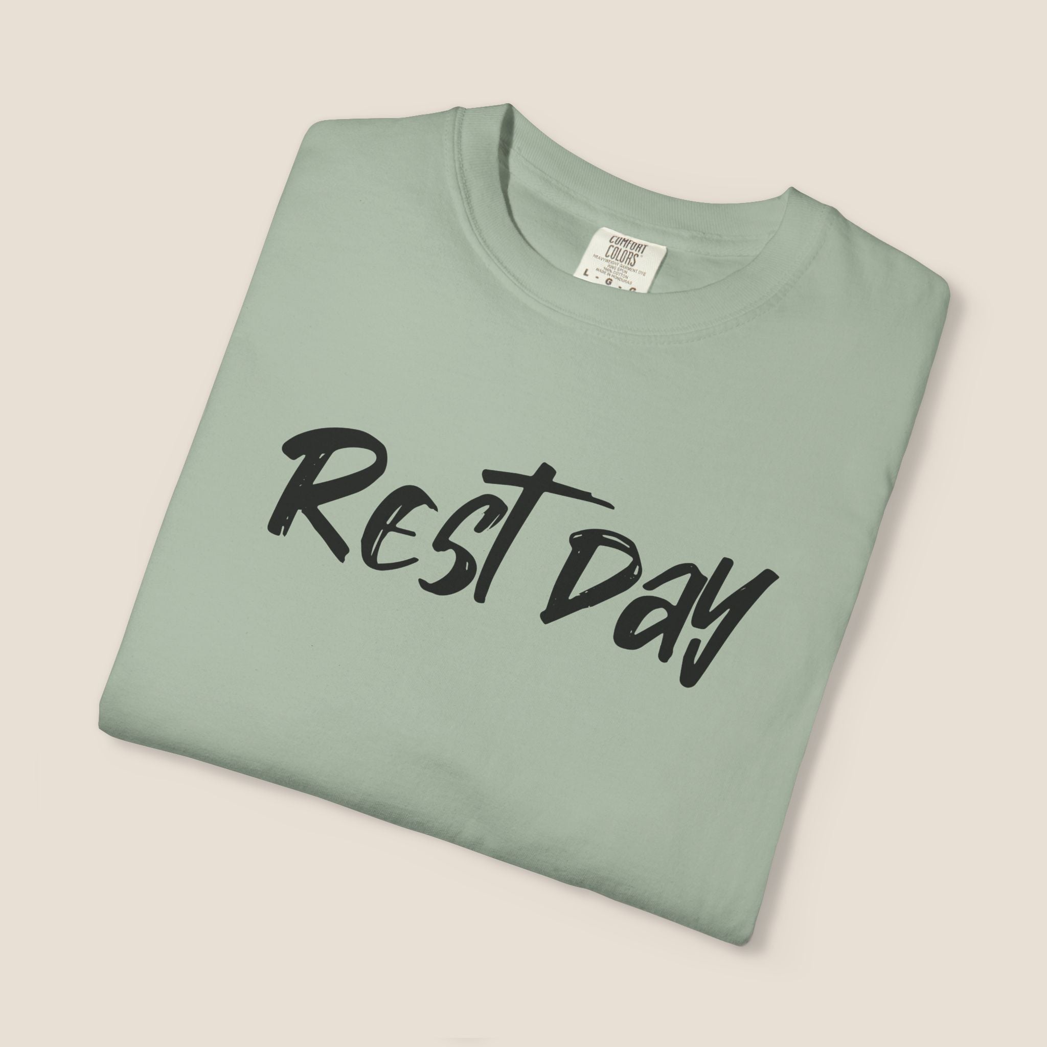 REST DAY T-Shirt | Gym Recovery Tee | Lazy Sunday Shirt