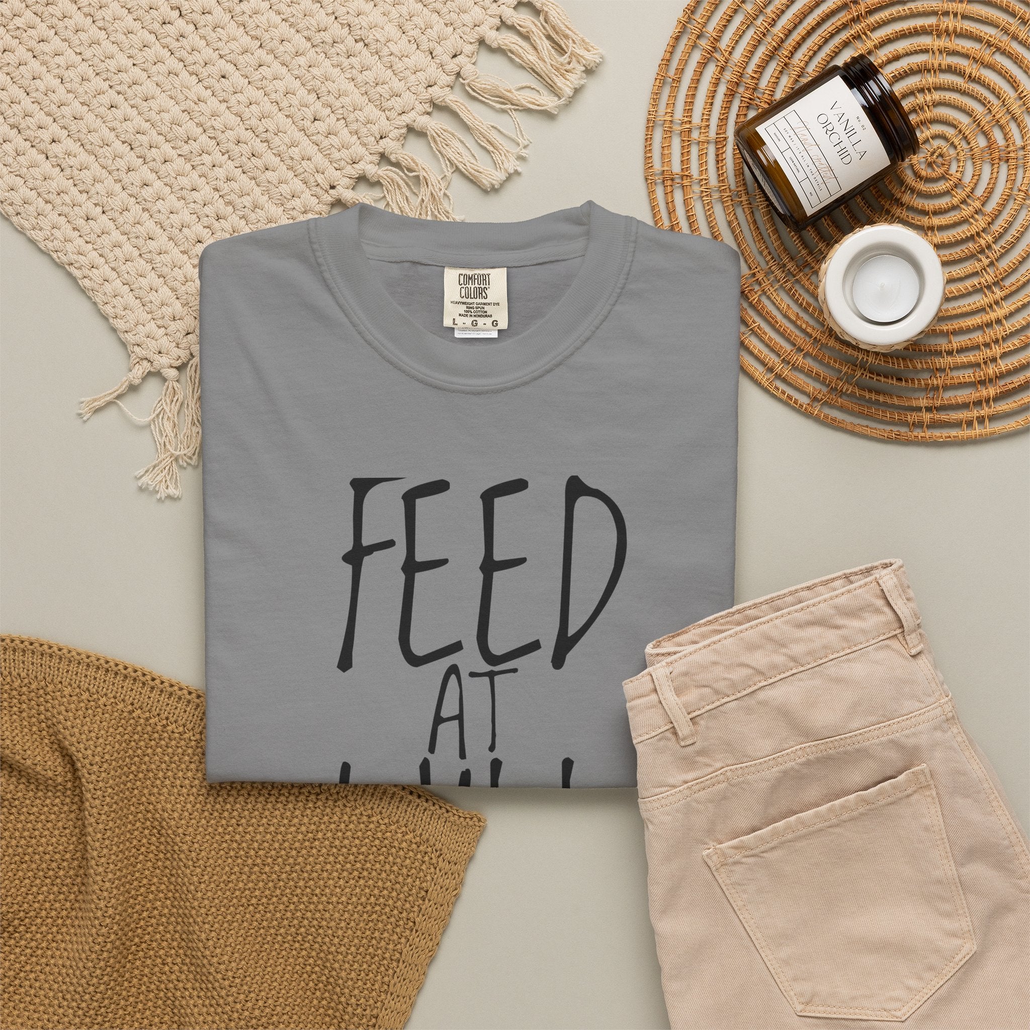 Feed At Will Vegan version T-shirt