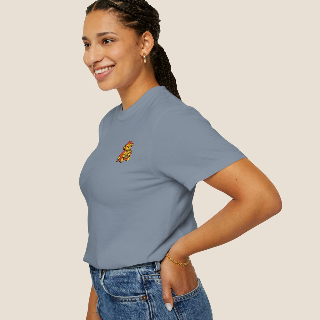 Embroidered Punch Monkey Shirt | Heavyweight T-Shirt