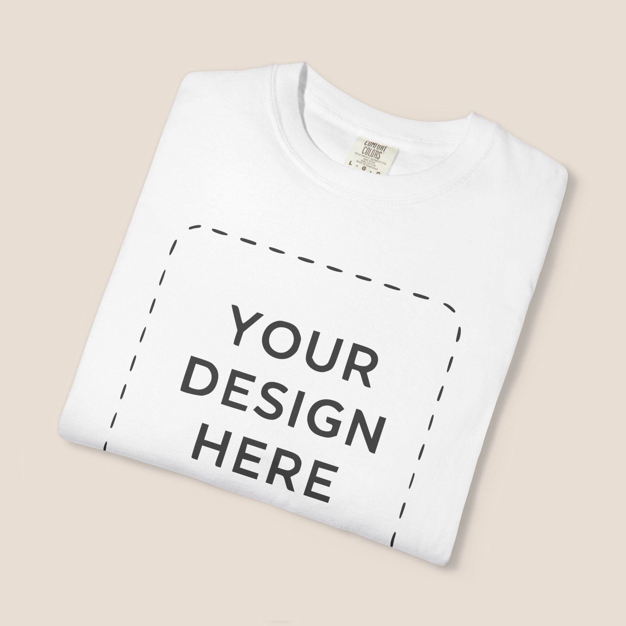Custom Garment-Dyed T-Shirt — Your Design Here