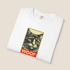 WOOF! Cat T-Shirt | Funny Cat Lover Gift | Ironic Cat Tee