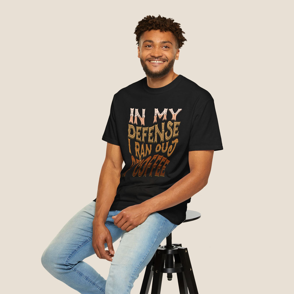 Out of Coffee Retro T-Shirt