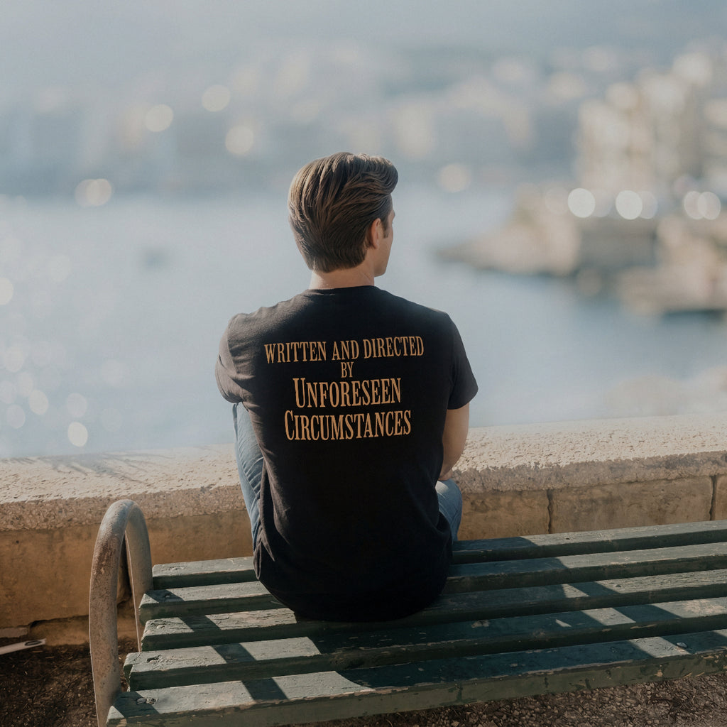 Movie Lover T-Shirt | Written and Directed by Unforeseen Circumstances Tee