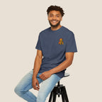 Embroidered Punch Monkey Shirt | Heavyweight T-Shirt