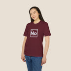 No Element Tee | Periodic Table Style Graphic T-Shirt | Funny Science Teacher Tee | Sarcastic Introvert Gift